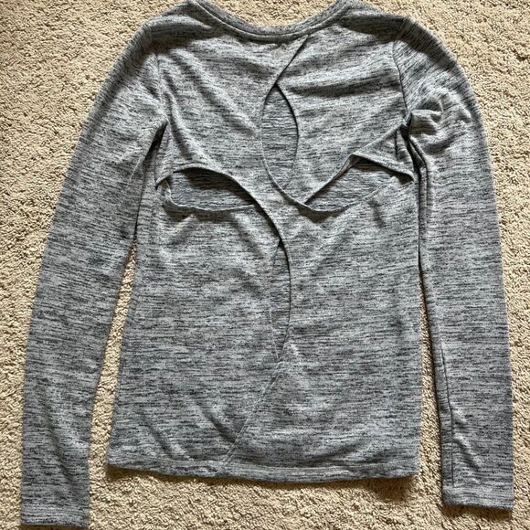 90 Degrees by Reflex Athletic Top with Unique Back - Picture 2 of 3